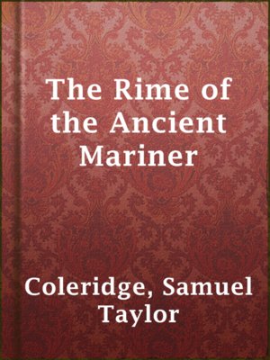 cover image of The Rime of the Ancient Mariner